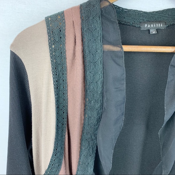 Panilli Open Front Lace & Ruffle Cardigan - Picture 6 of 8